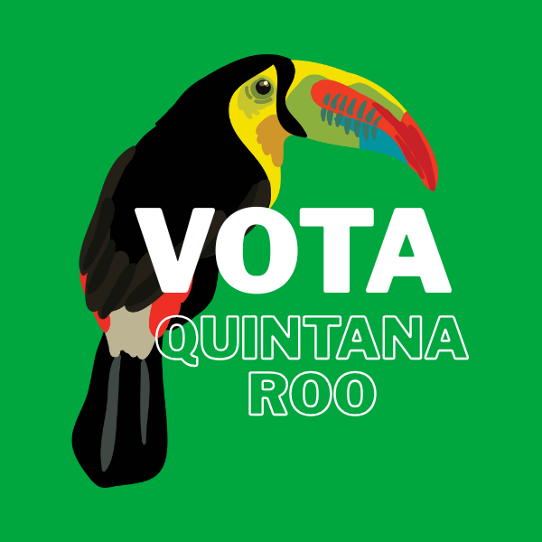 Quintana Roo VOTA Verde logo